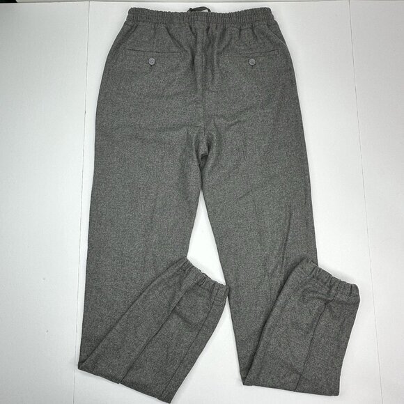 Ralph Lauren Purple Label Men's Gray Wool‎ Quiet Luxury Joggers 30/W27/L32 - Picture 4 of 14
